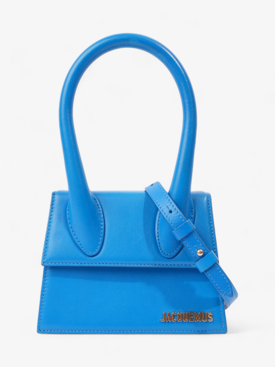 Jacquemus Le Chiquito Moyen Blue Leather Image 1