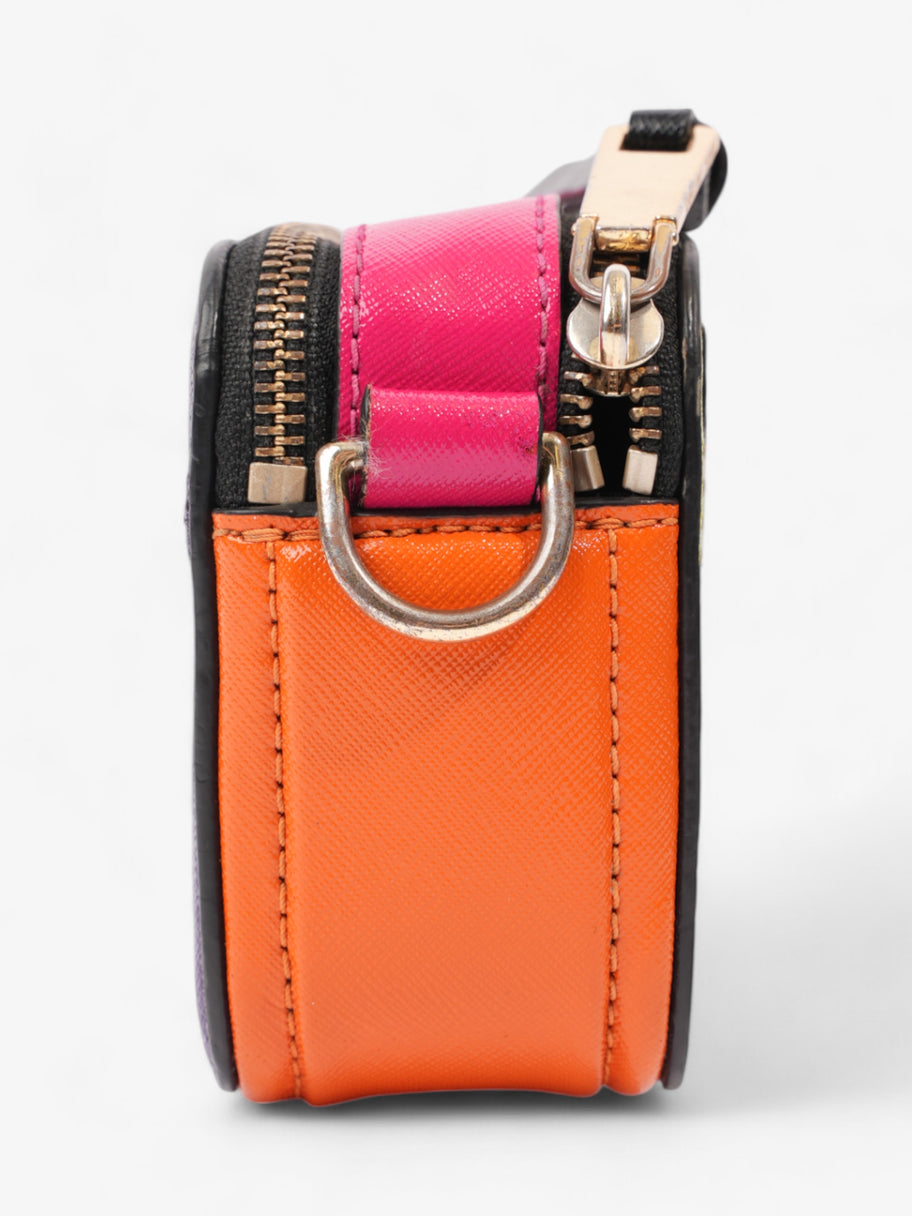 Marc Jacobs The Snapshot Bag Purple / Orange / Pink Leather Image 3