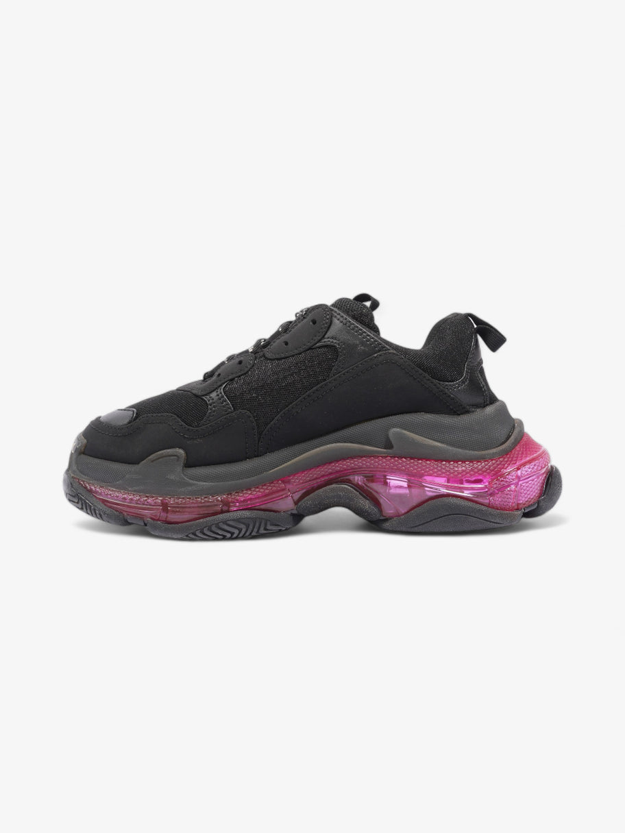 Balenciaga Triple S Black / Purple Clear Sole Mesh EU 41 UK 7 Image 3