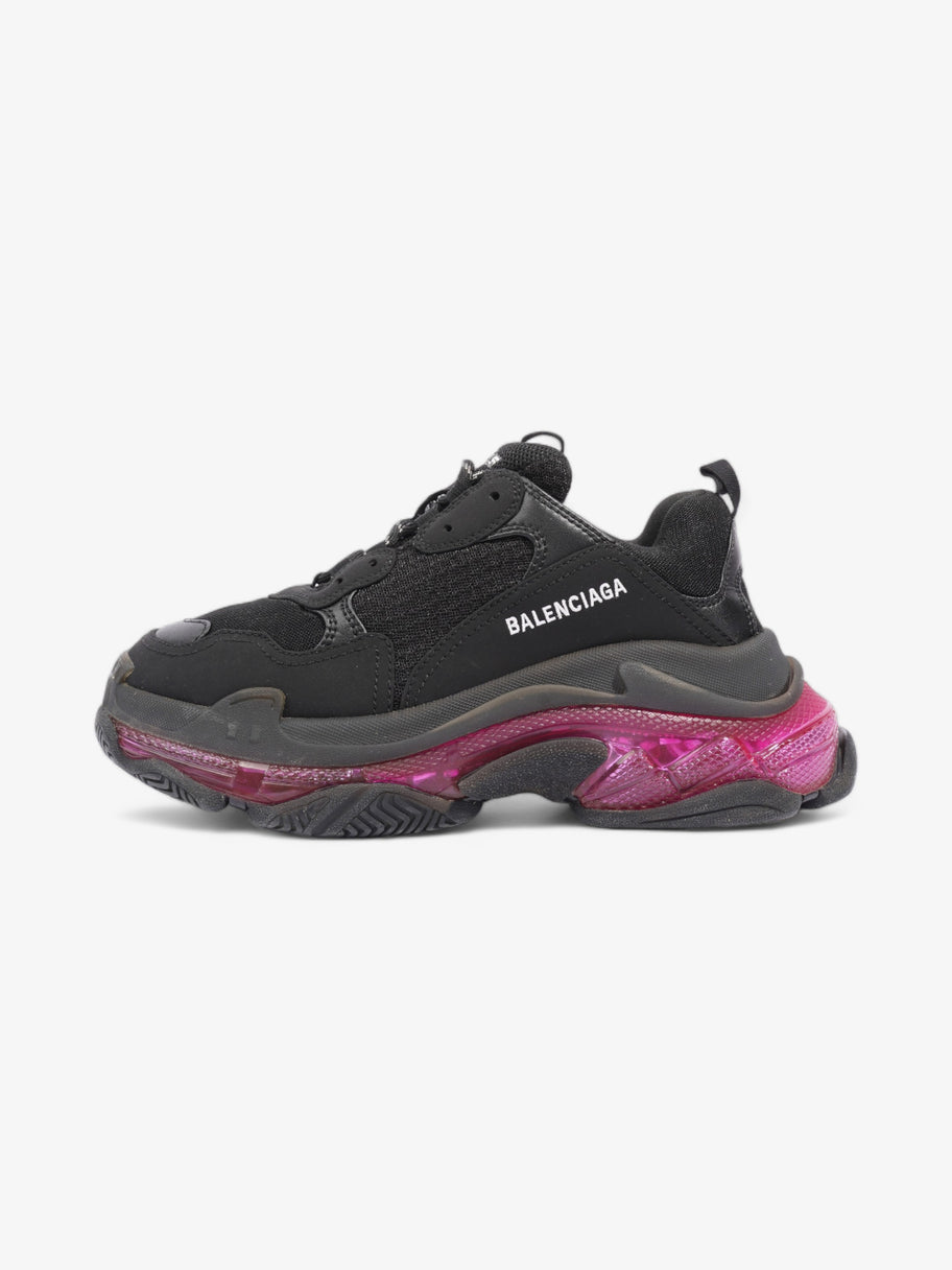 Balenciaga Triple S Black / Purple Clear Sole Mesh EU 41 UK 7 Image 5