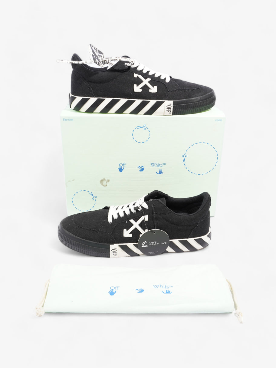 Off White Low Vulcanized Black / White Canvas EU 44 UK 10 Image 10