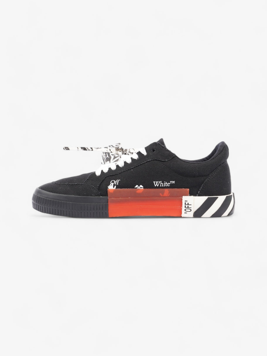 Off White Low Vulcanized Black / White Canvas EU 44 UK 10 Image 3