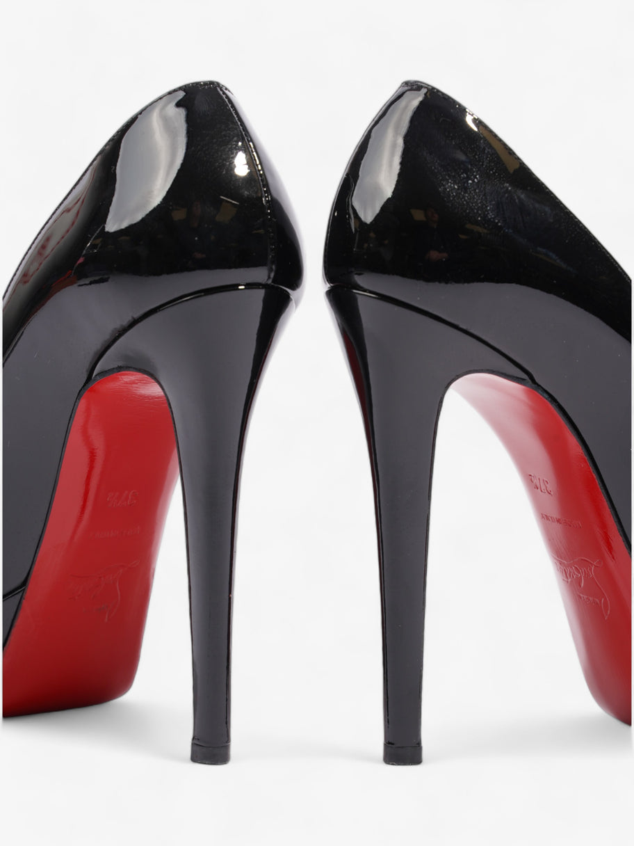 Christian Louboutin Bianca 140mm Black Patent Leather EU 37.5 UK 4.5 Image 9