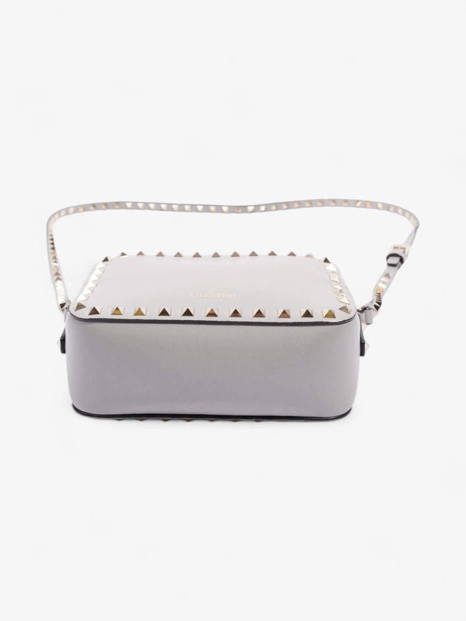 Valentino Rockstud Camera Bag Grey Leather Image 6