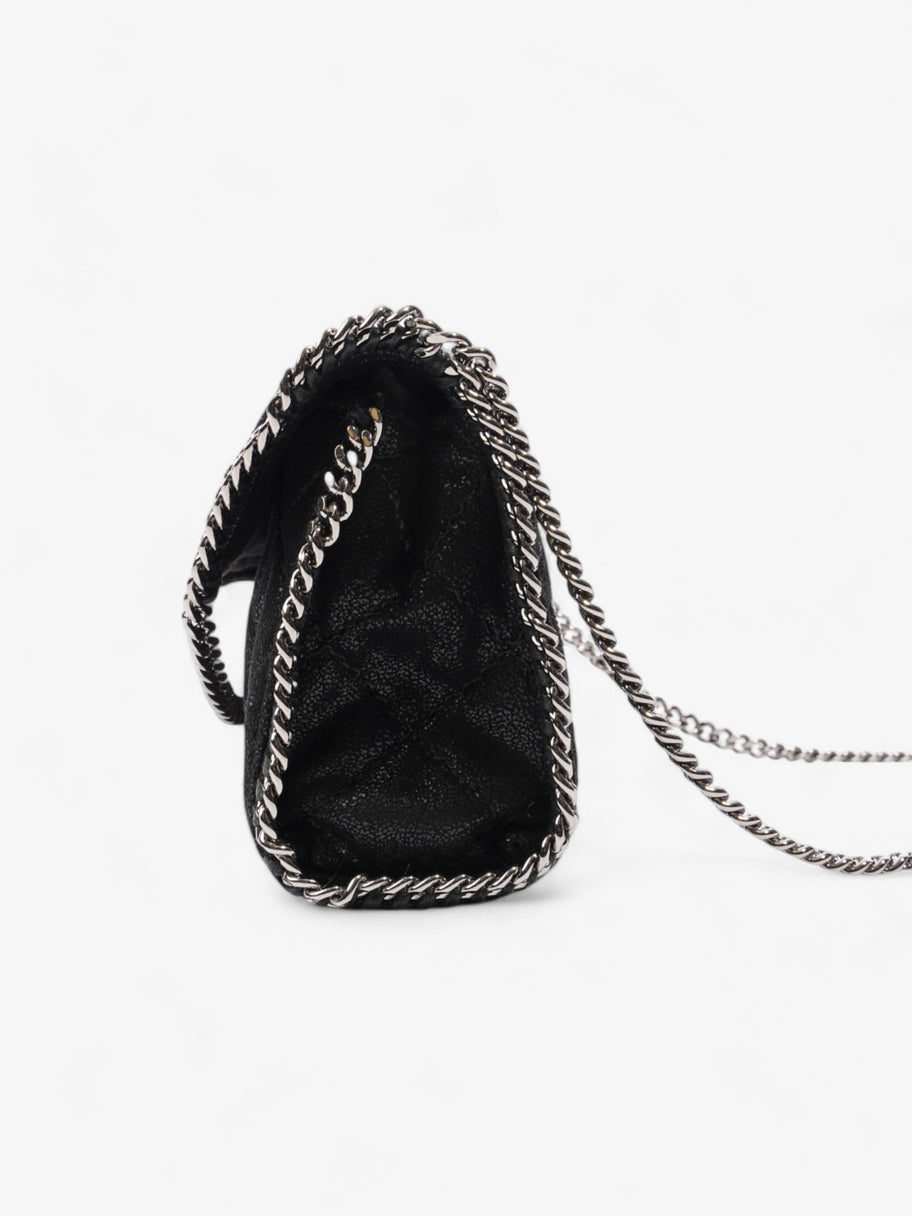 Stella McCartney Falabella Wallet Crossbody Bag Black Vegan Fabric Image 3