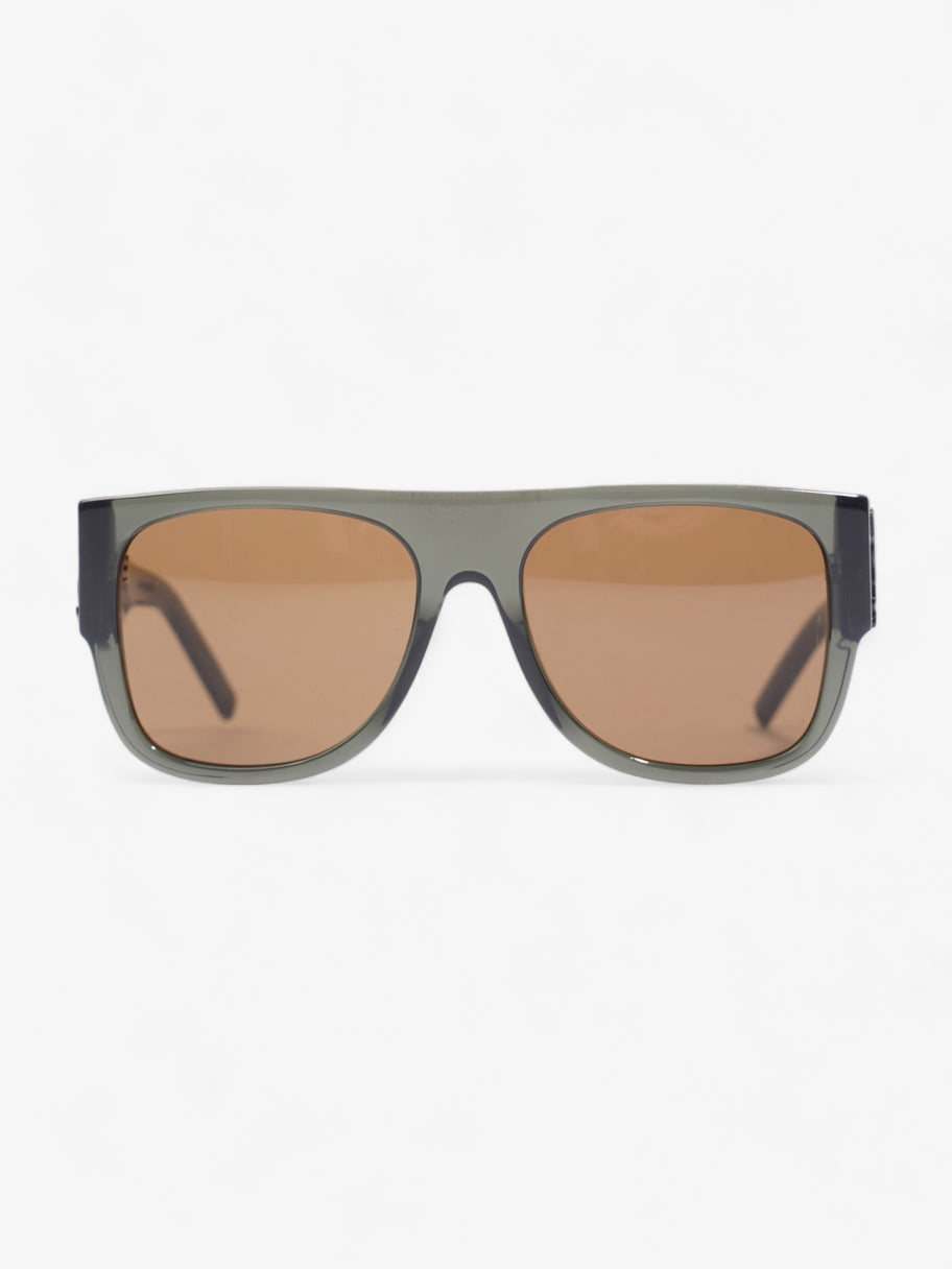 Saint Laurent SL M16 Sunglasses Olive Green Acetate 135mm Image 1