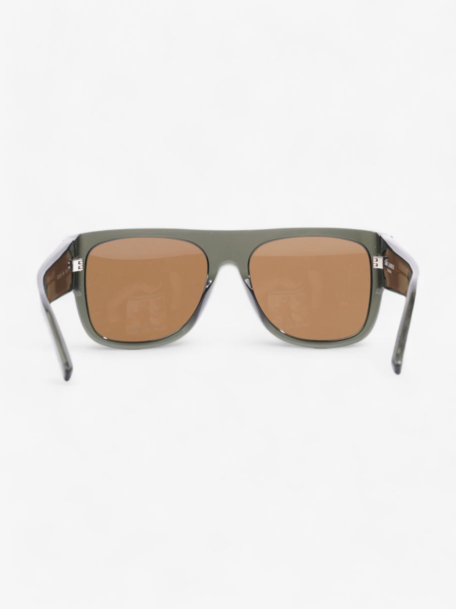 Saint Laurent SL M16 Sunglasses Olive Green Acetate 135mm Image 3