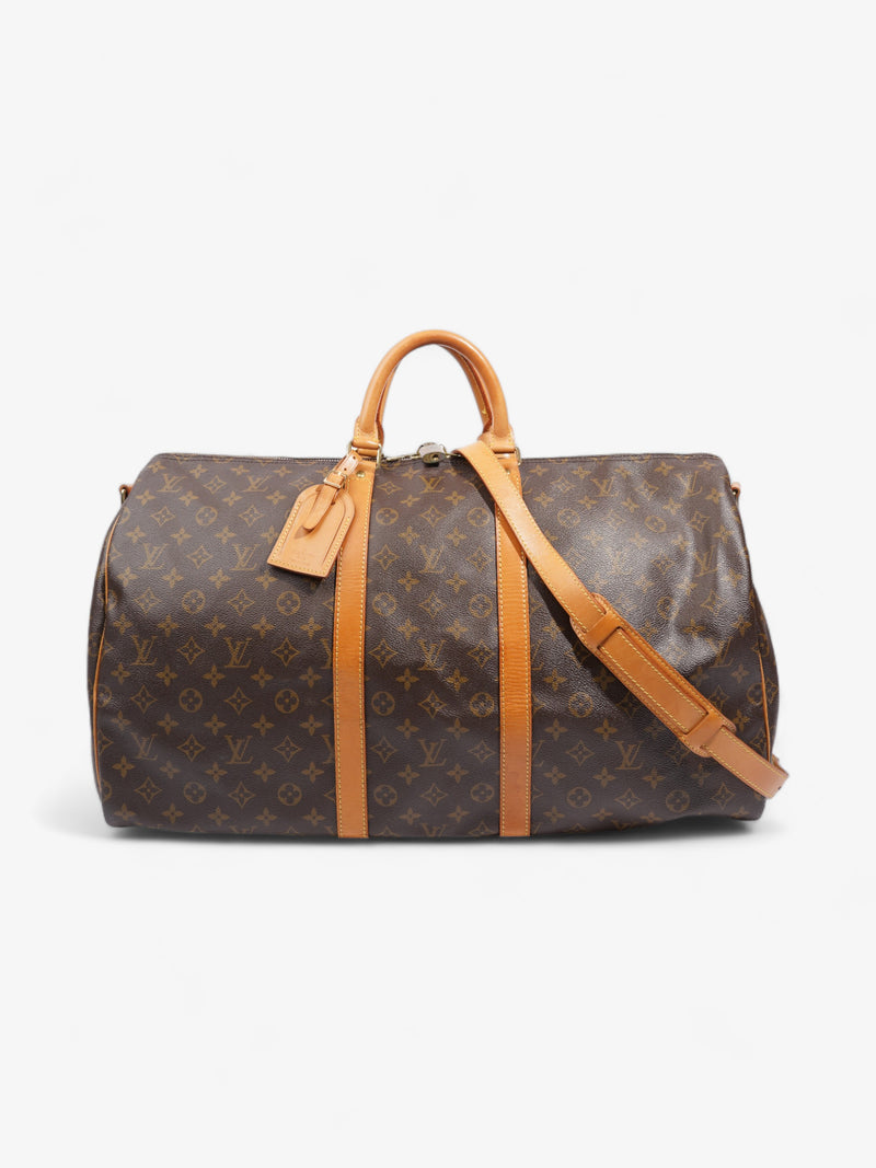  Keepall Bandouliere Monogram Coated Canvas 55