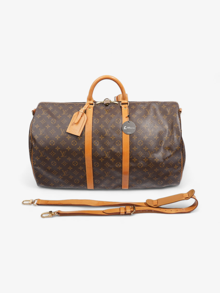 Keepall Bandouliere Monogram Coated Canvas 55 Image 8