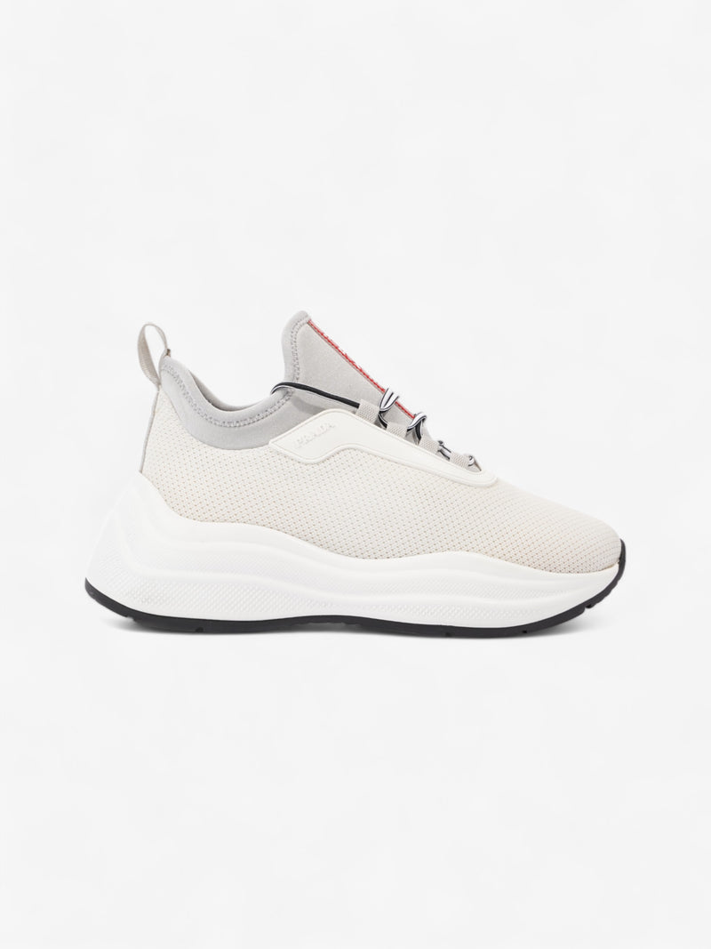  Prada Neoprene White / Grey Mesh EU 36.5 UK 3.5