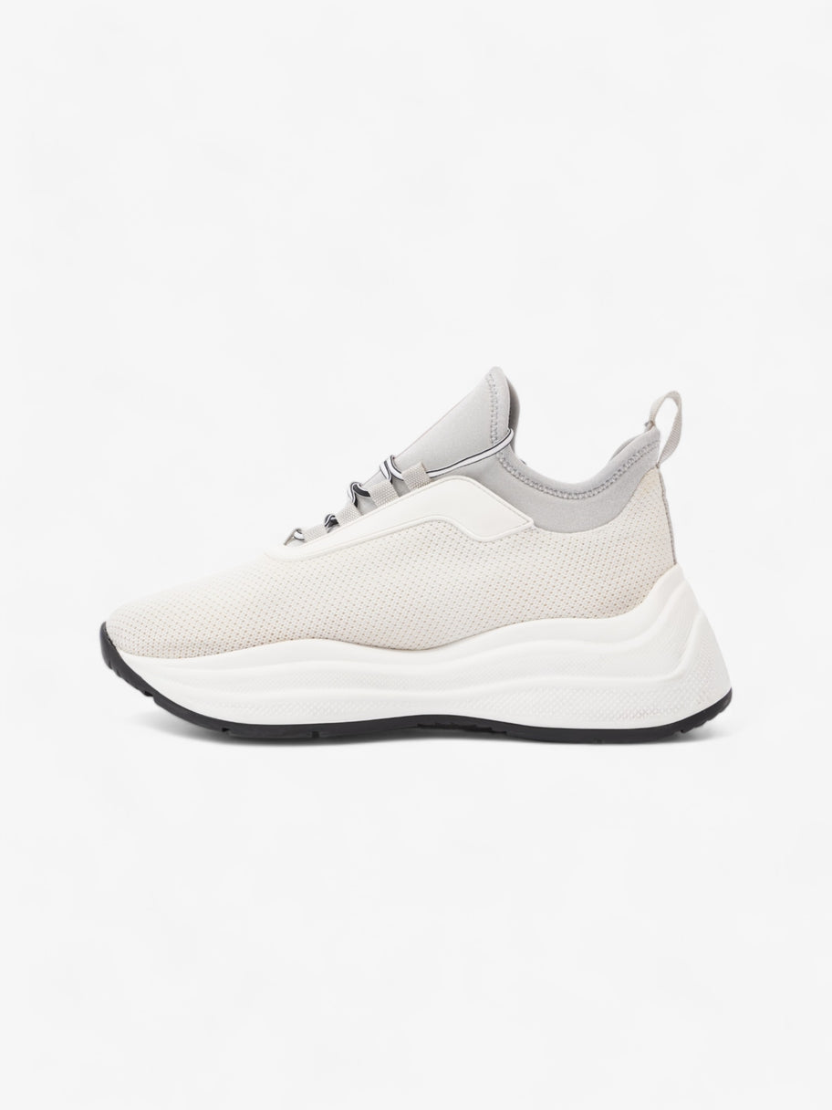 Prada Neoprene White / Grey Mesh EU 36.5 UK 3.5 Image 3