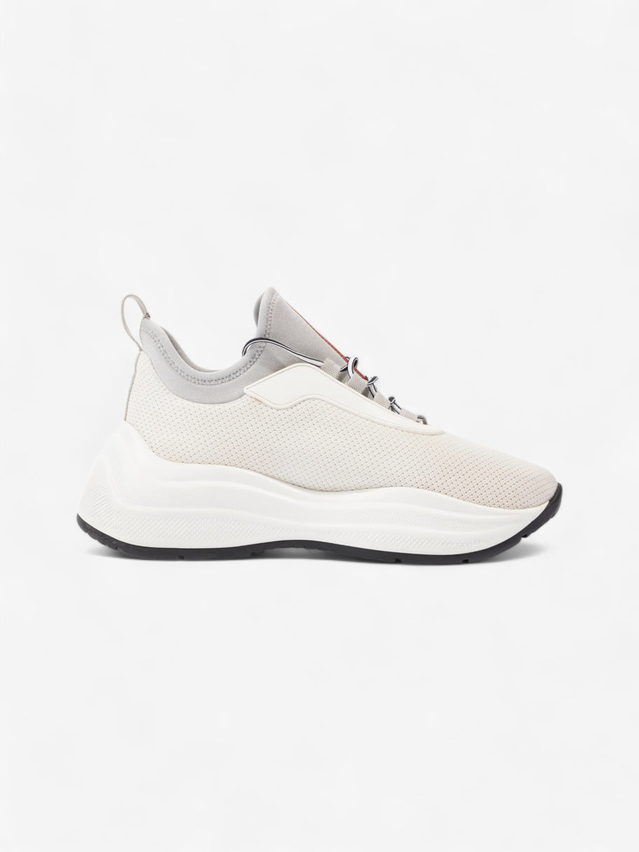 Prada Neoprene White / Grey Mesh EU 36.5 UK 3.5 Image 4