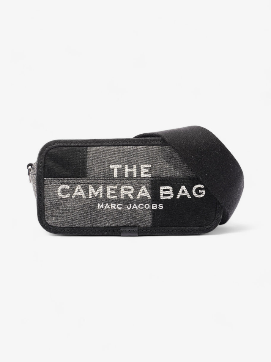 Marc Jacobs The Camera Bag Black / Grey Denim Image 1