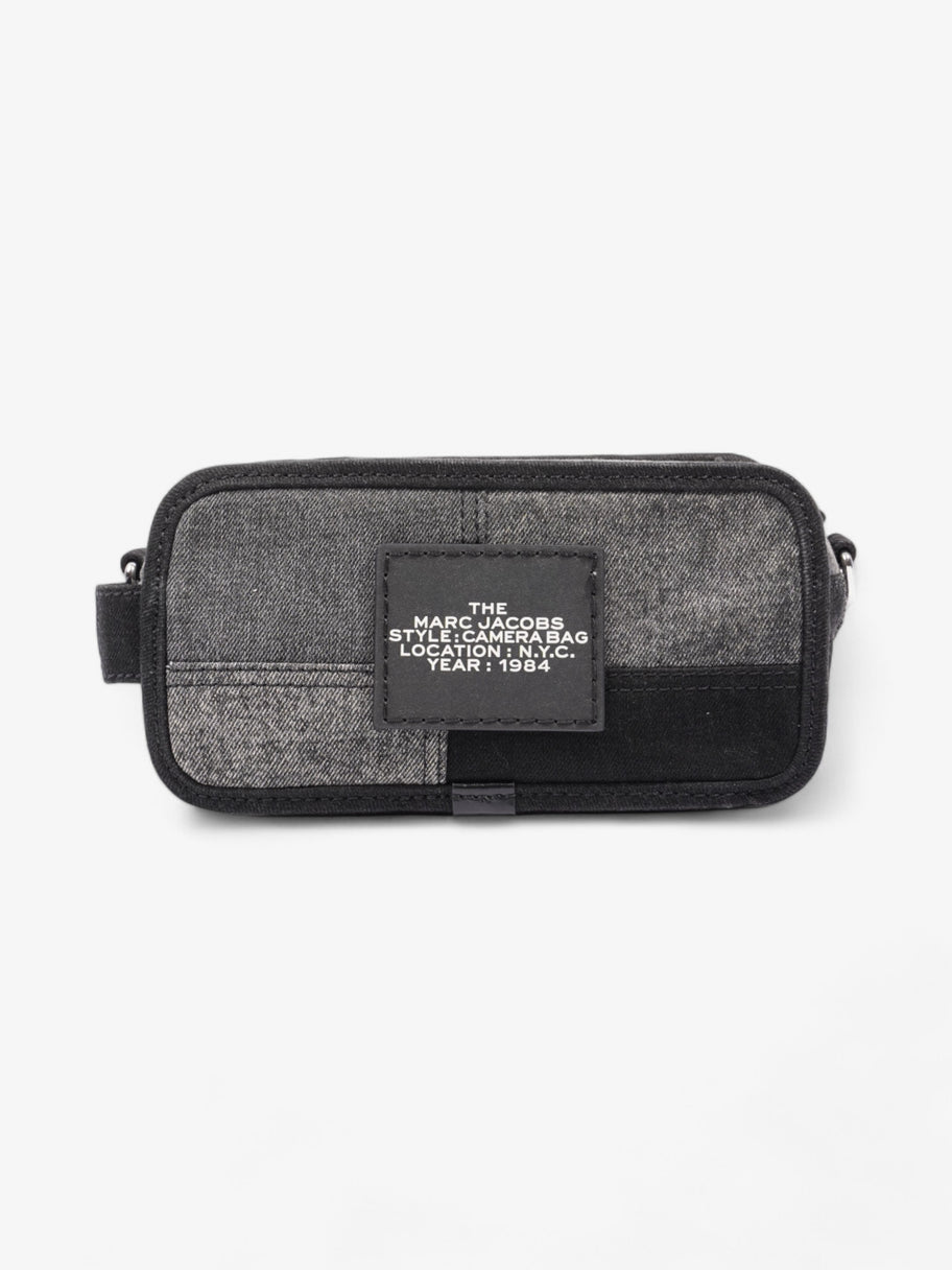 Marc Jacobs The Camera Bag Black / Grey Denim Image 4