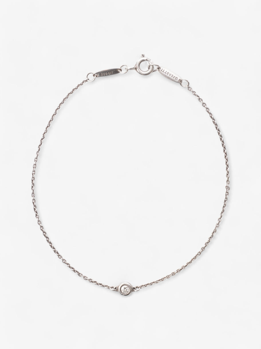 Tiffany and Co Elsa Peretti Diamonds by the Yard Bracelet White / Silver Silver Sterling Image 1