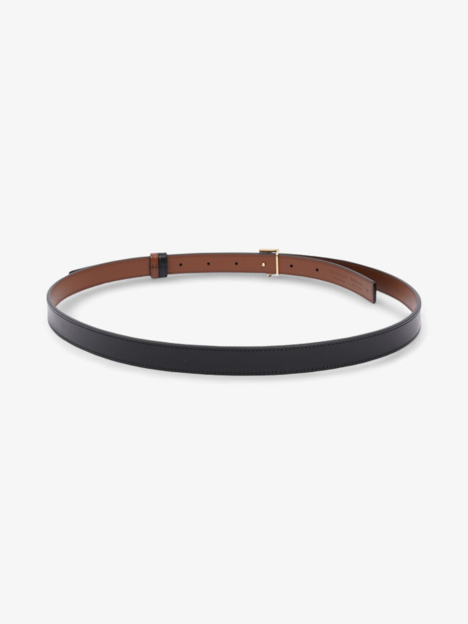 Burberry TB Reversible Belt Black / Brown Leather Medium - 123cm Image 4