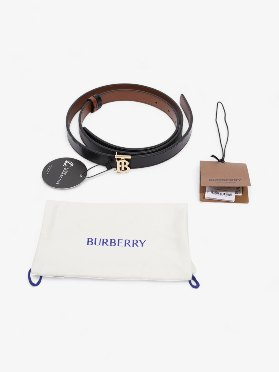 Burberry TB Reversible Belt Black / Brown Leather Medium - 123cm Image 6