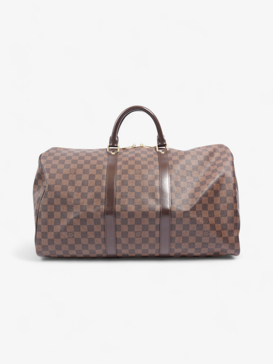 Louis Vuitton Keepall Damier Ebene Coated Canvas 55 Image 4