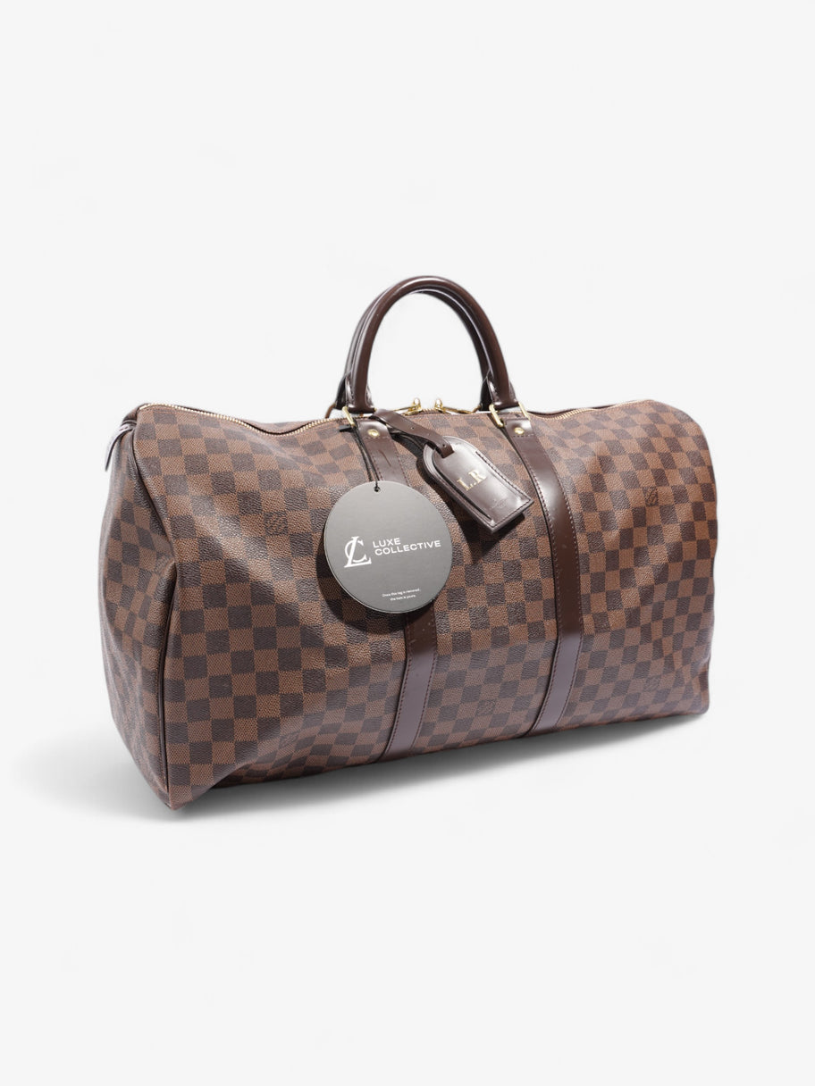 Louis Vuitton Keepall Damier Ebene Coated Canvas 55 Image 10