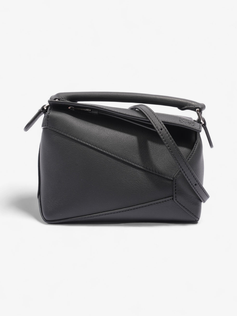 Loewe Puzzle Edge Black Leather Mini Image 1