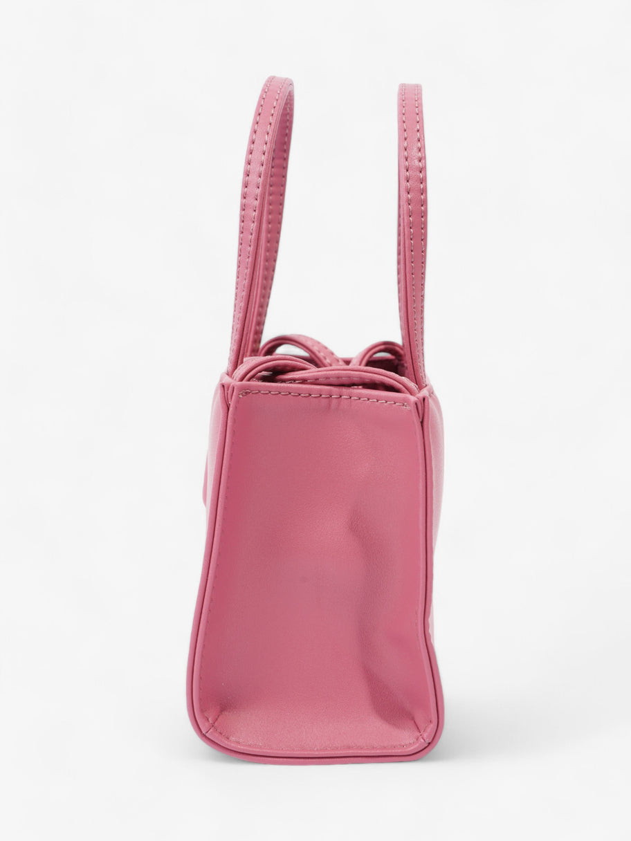 Telfar Small Shopping Tote Dusty Pink Polyurethane Image 5