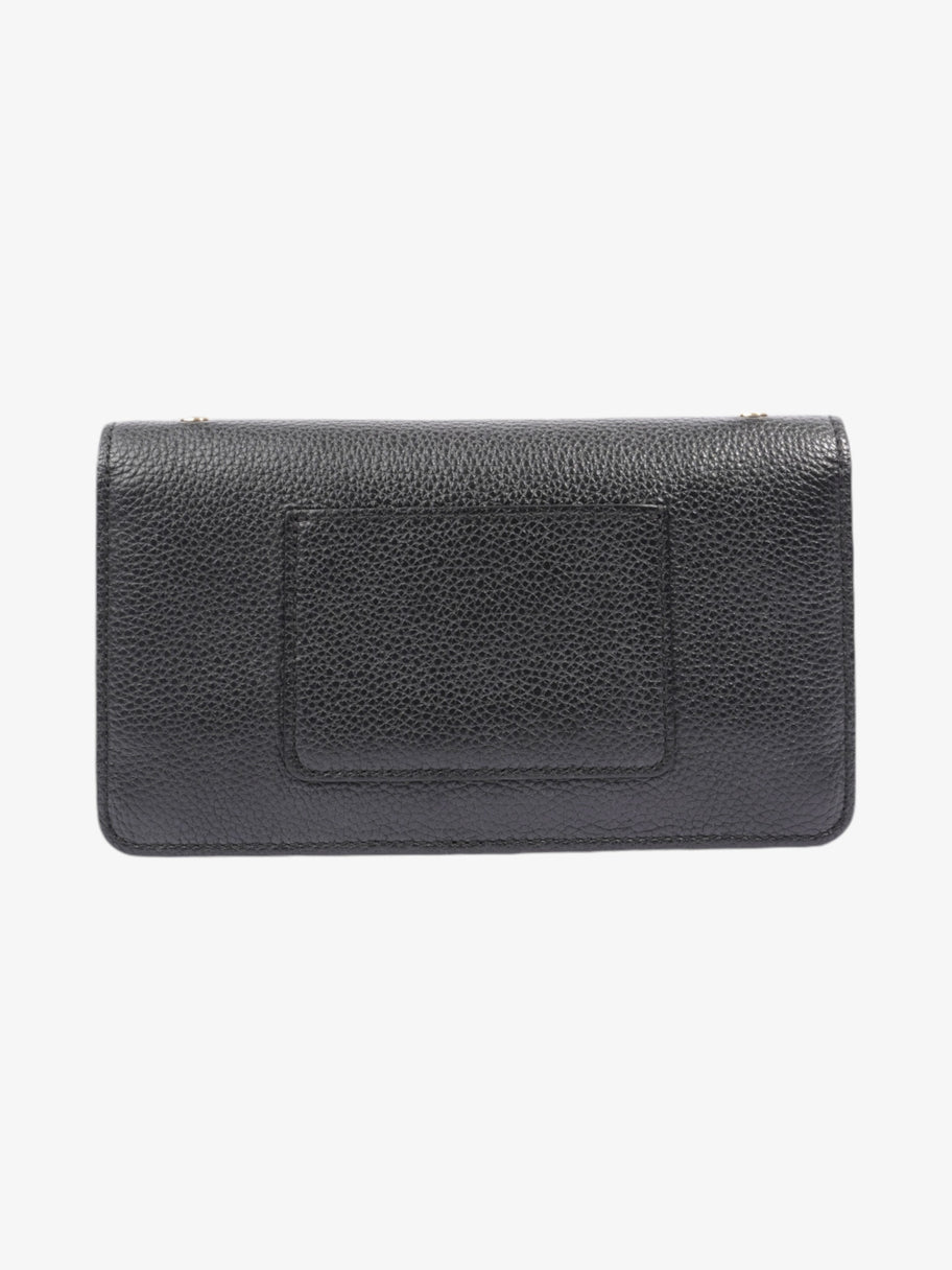 Mulberry Bayswater Wallet On Chain Black Leather Image 4