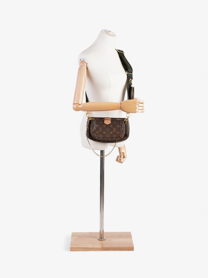  Louis Vuitton Multi-Pochette Monogram / Khaki Coated Canvas