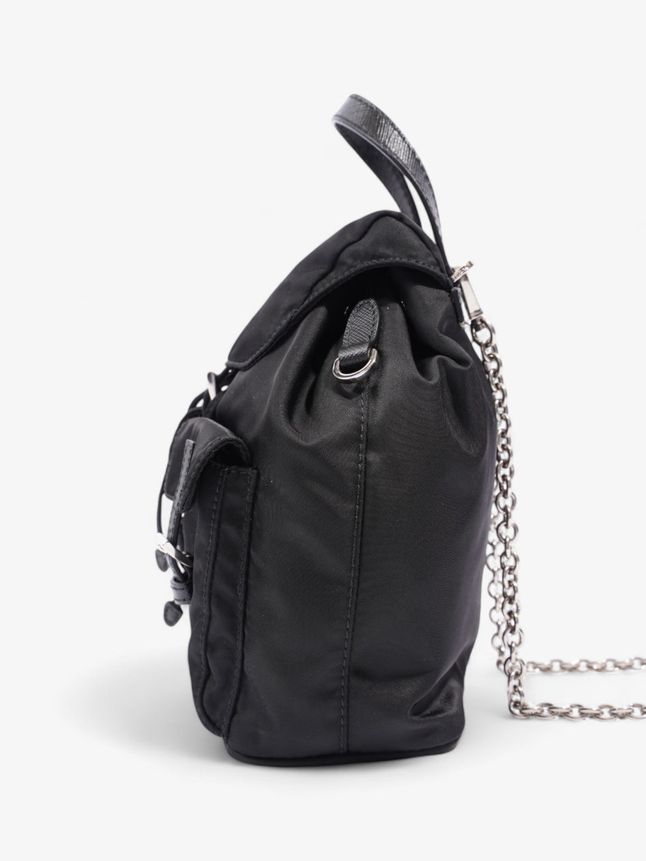 Prada Vela Backpack Black Nylon Mini Image 3