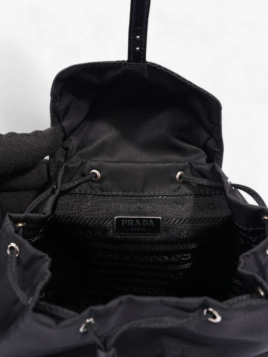 Prada Vela Backpack Black Nylon Mini Image 9