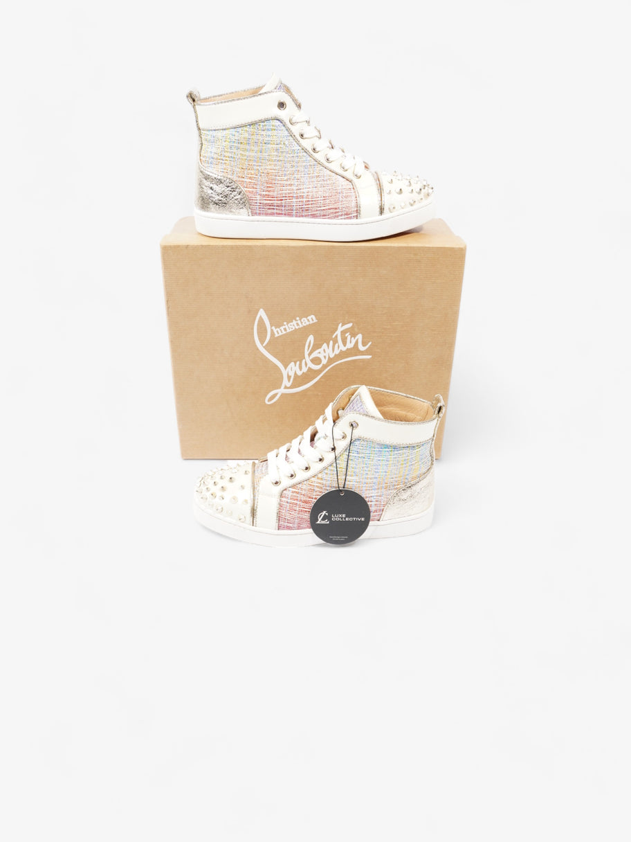 Lou Degra Spikes  White / Multicolour  Patent Leather EU 36 UK 3 Image 10