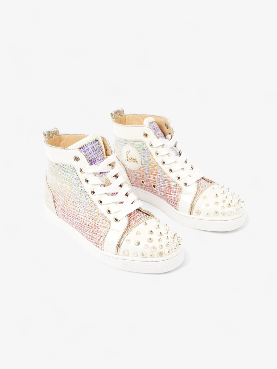 Lou Degra Spikes  White / Multicolour  Patent Leather EU 36 UK 3 Image 2