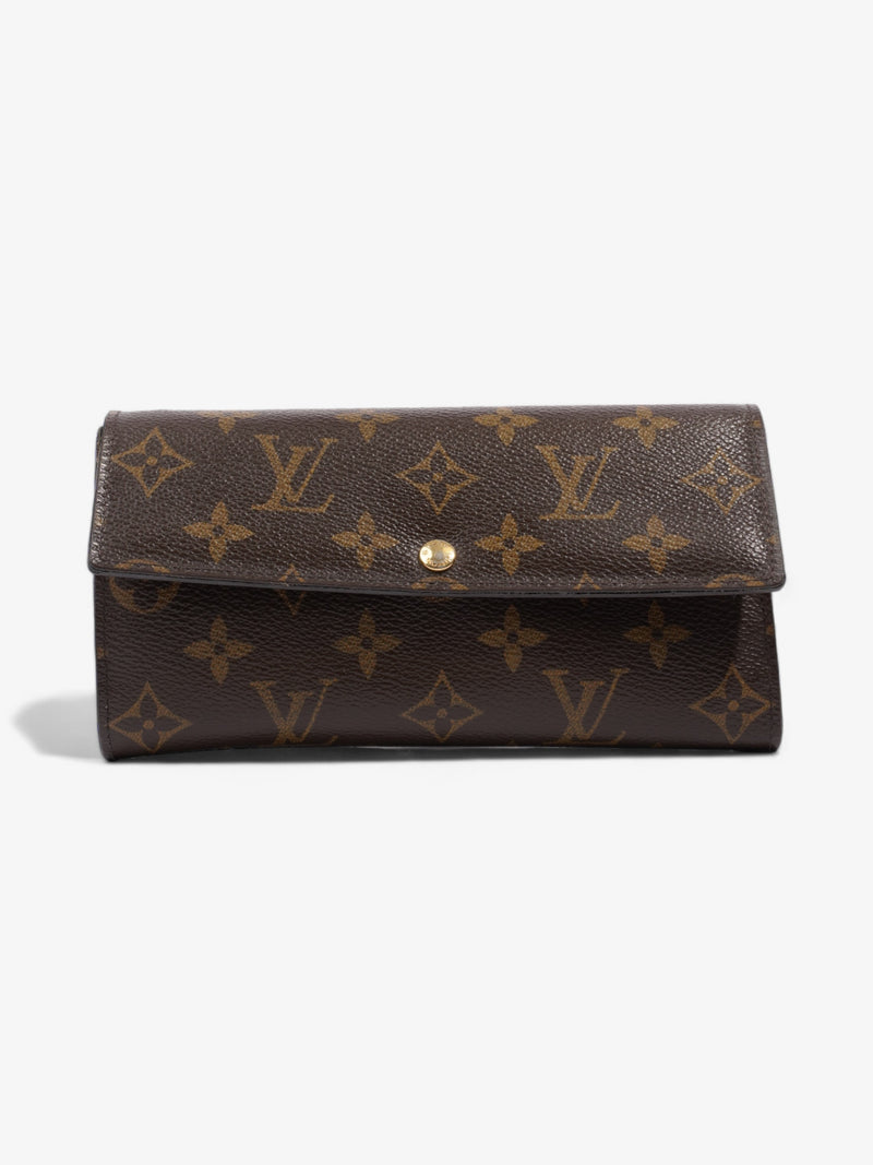  Louis Vuitton Sarah Wallet Monogram Coated Canvas