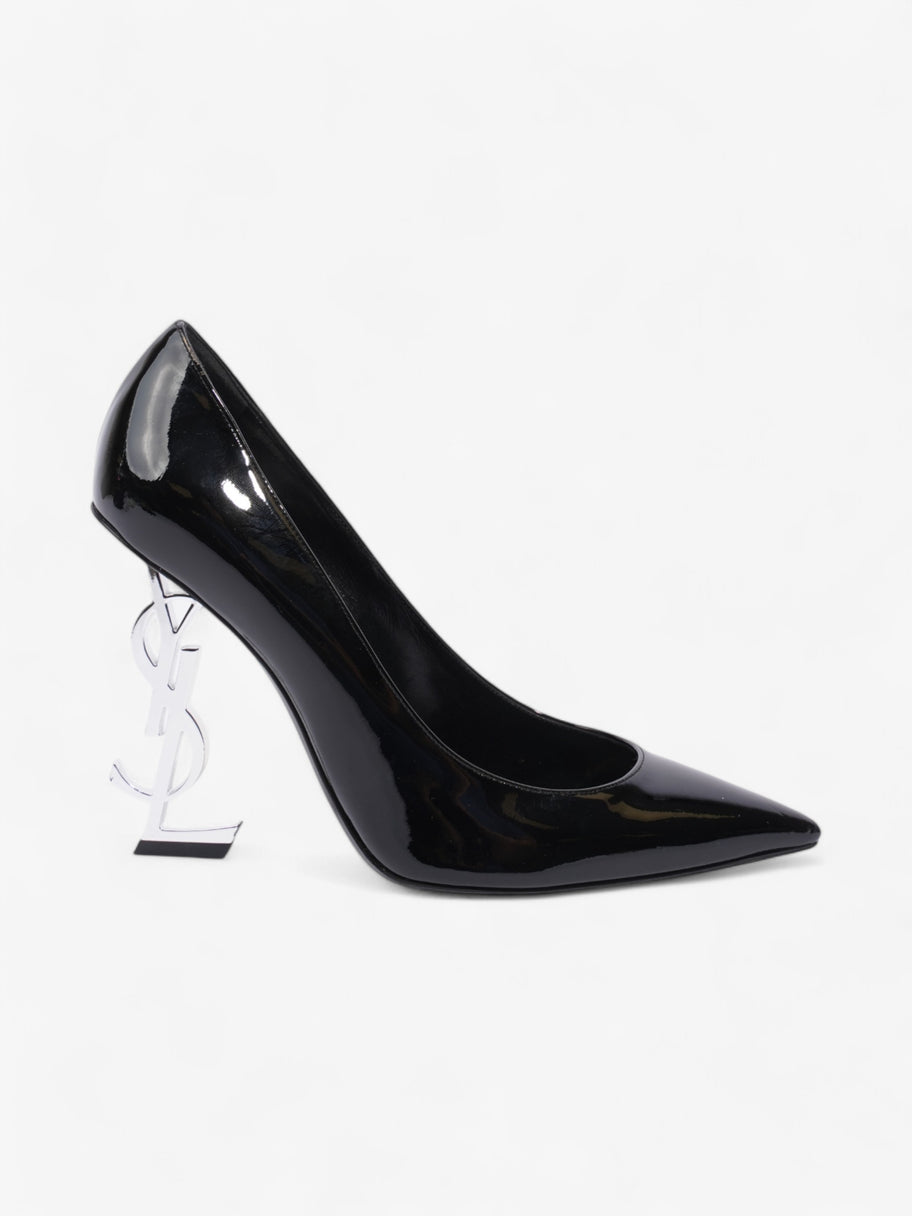 Saint Laurent Opyum Heels 110 Black Patent Leather EU 38.5 UK 5.5 Image 1