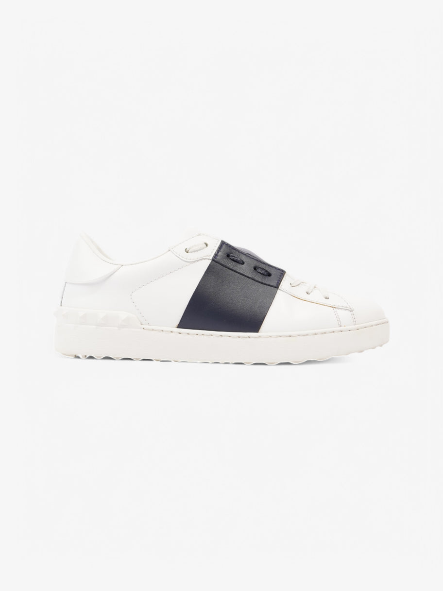 Valentino Open Sneakers White  / Navy Leather EU 40 UK 6 Image 1