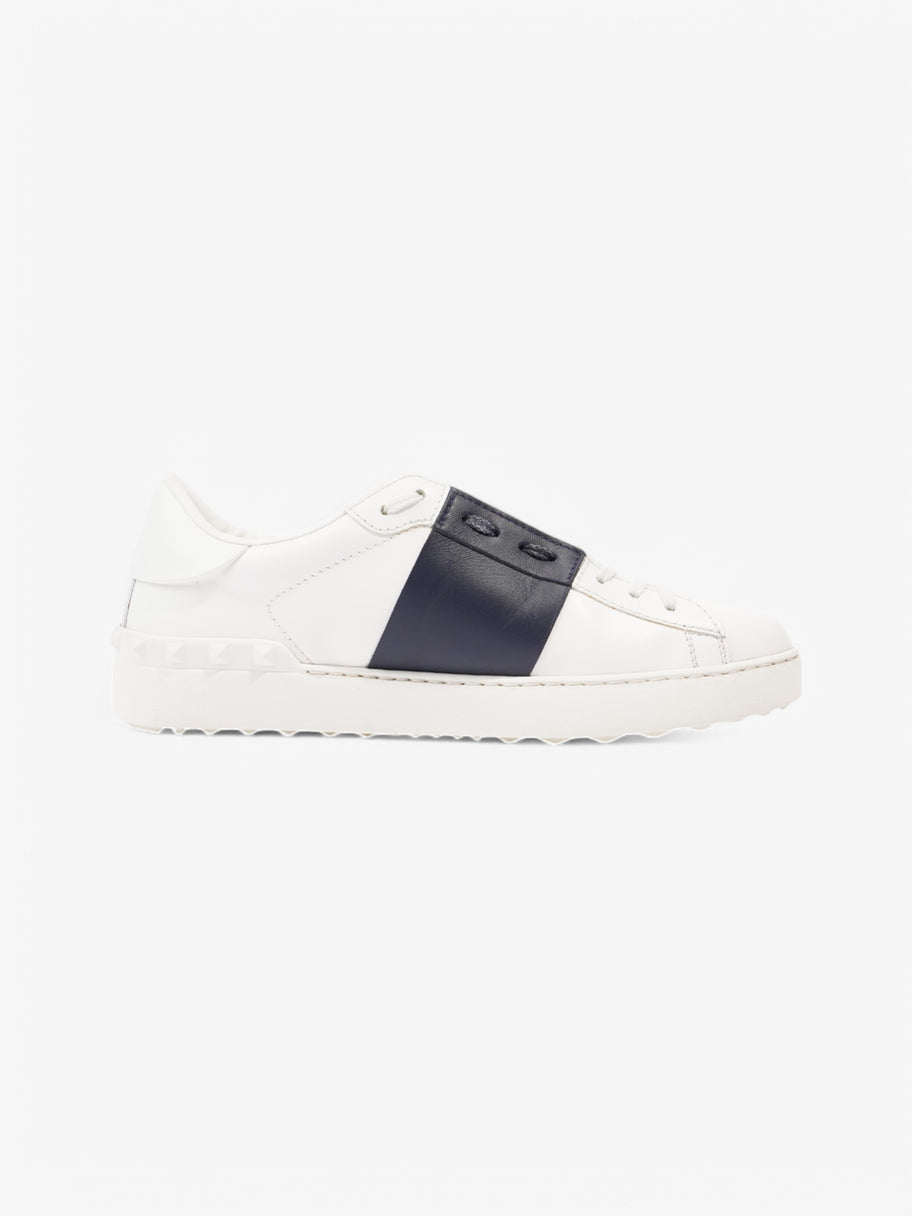 Valentino Open Sneakers White  / Navy Leather EU 40 UK 6 Image 4