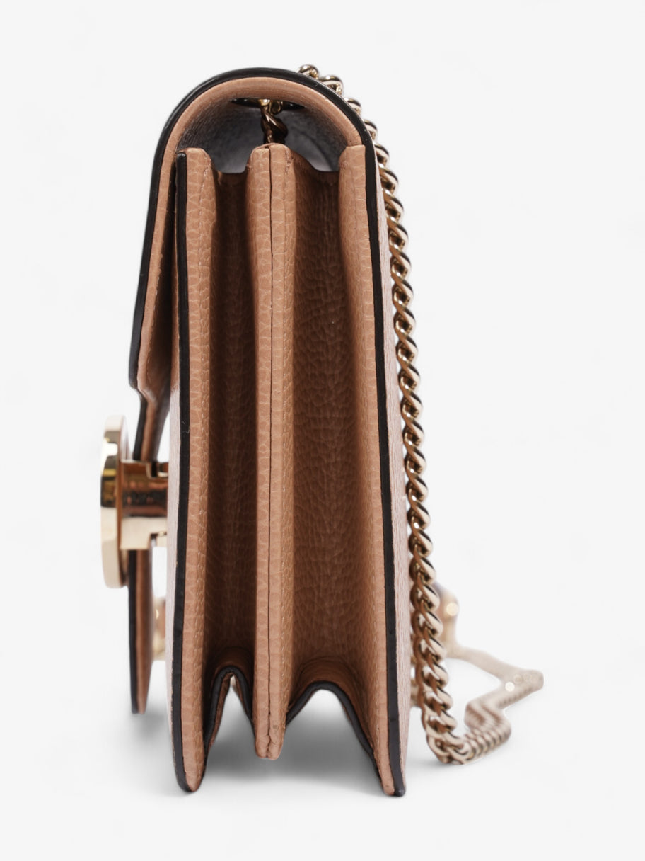 Gucci Interlocking G Chain Camel Leather Image 3