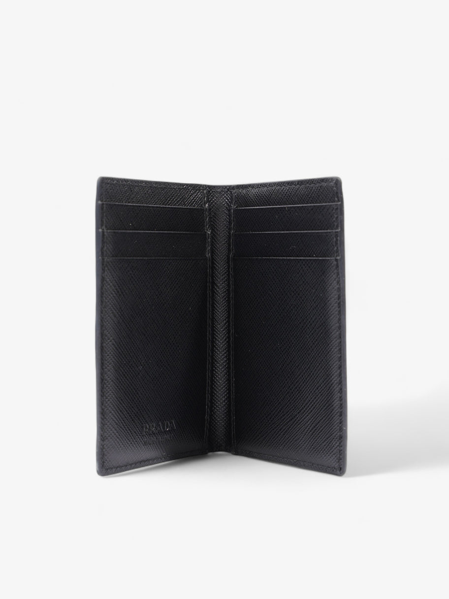 BiFold Wallet Black Saffiano Leather Image 2