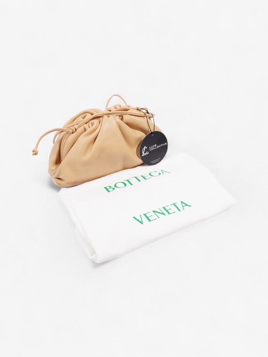 Bottega Veneta The Pouch Beige Nappa Leather Mini Image 9