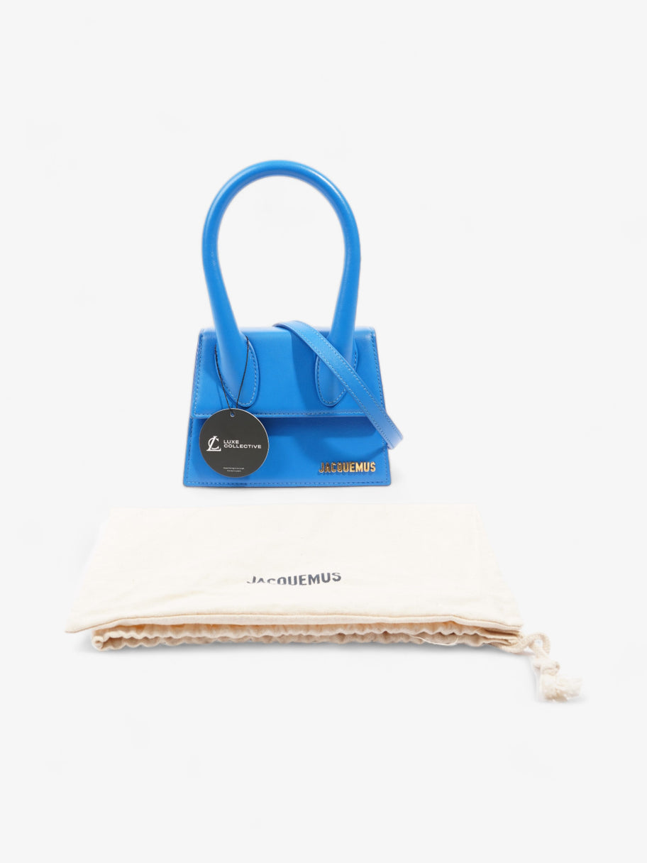 Jacquemus Le Chiquito Moyen Blue Leather Image 8