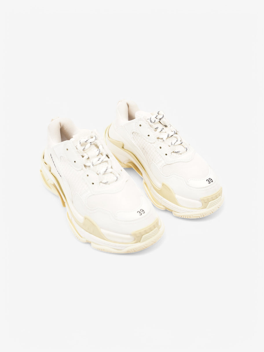 Balenciaga Triple S White  / Black Mesh EU 39 UK 6 Image 2