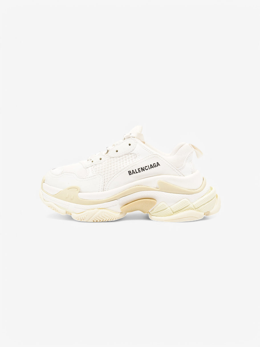 Balenciaga Triple S White  / Black Mesh EU 39 UK 6 Image 5