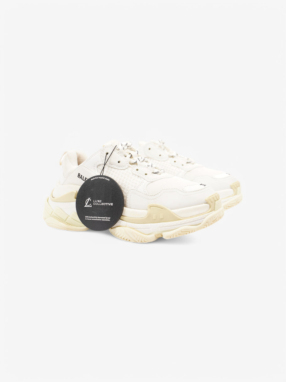 Balenciaga Triple S White  / Black Mesh EU 39 UK 6 Image 8