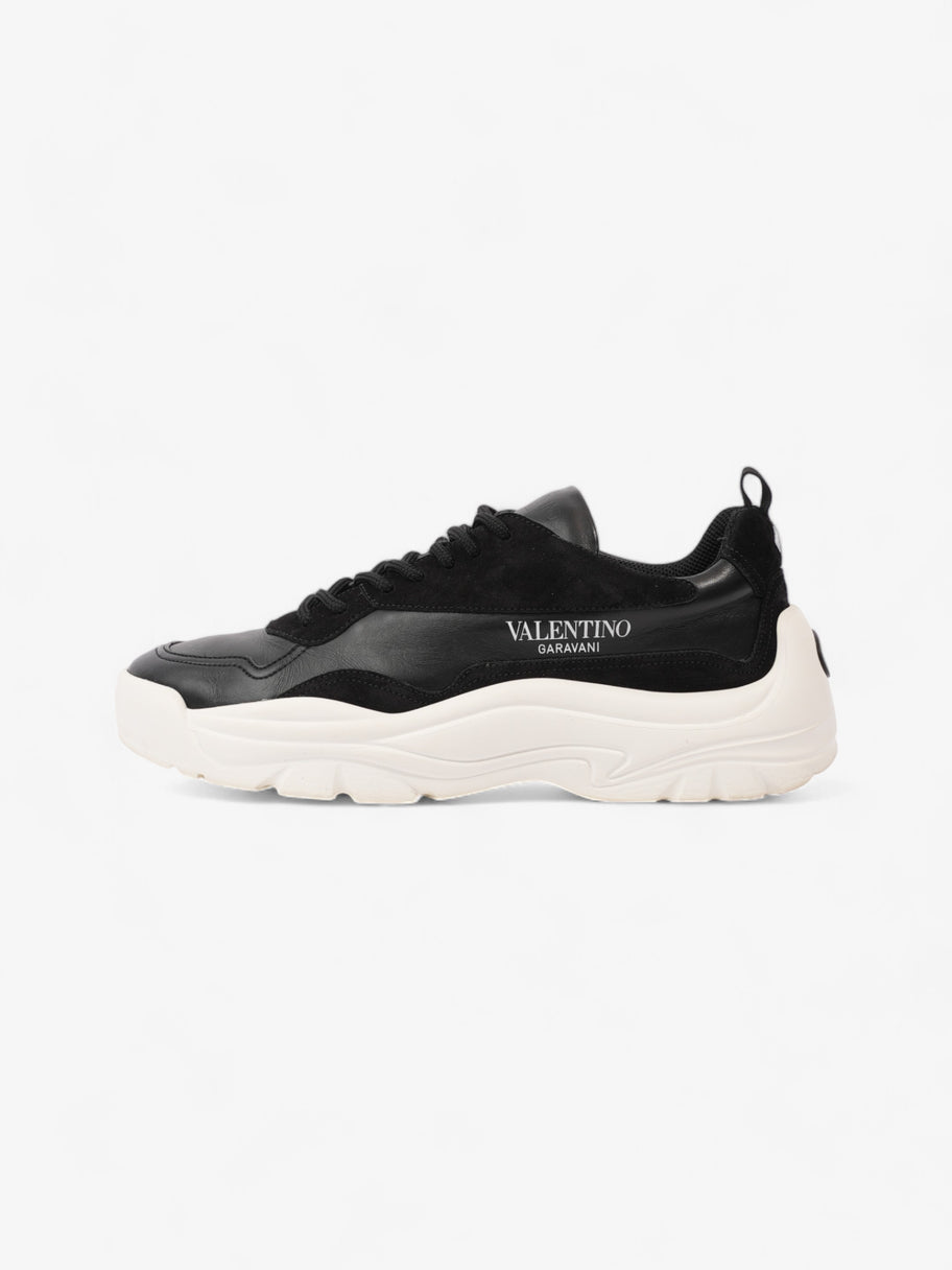 Valentino Gumboy Black / White Leather EU 44 UK 10 Image 5