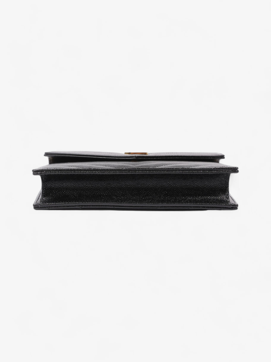 Saint Laurent Cassandra Black Matelasse Leather Image 6