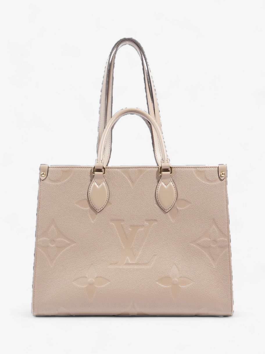 Louis Vuitton OnTheGo Beige Empreinte Leather MM Image 1