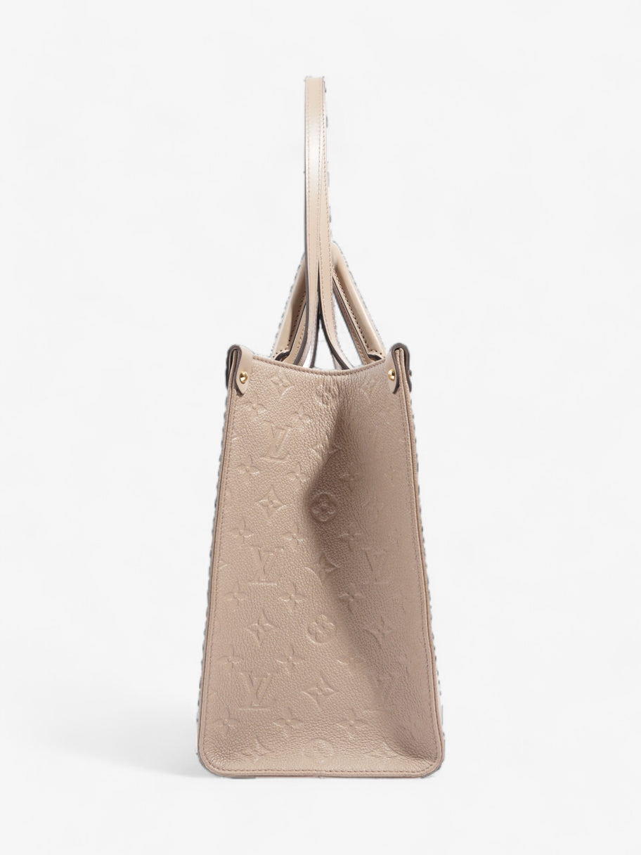 Louis Vuitton OnTheGo Beige Empreinte Leather MM Image 5