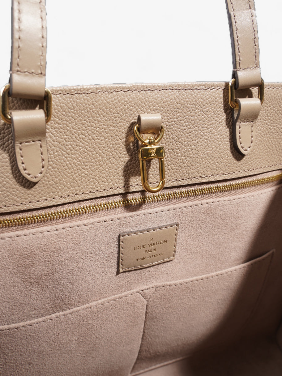 Louis Vuitton OnTheGo Beige Empreinte Leather MM Image 7