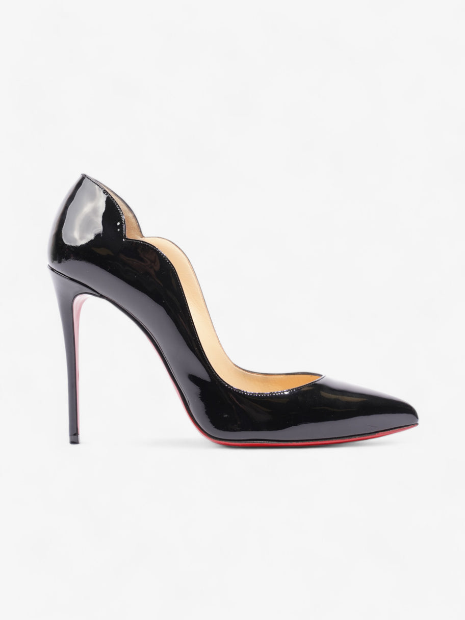 Christian Louboutin Hot Chick 100mm Black Patent Leather EU 39.5 UK 6.5 Image 1