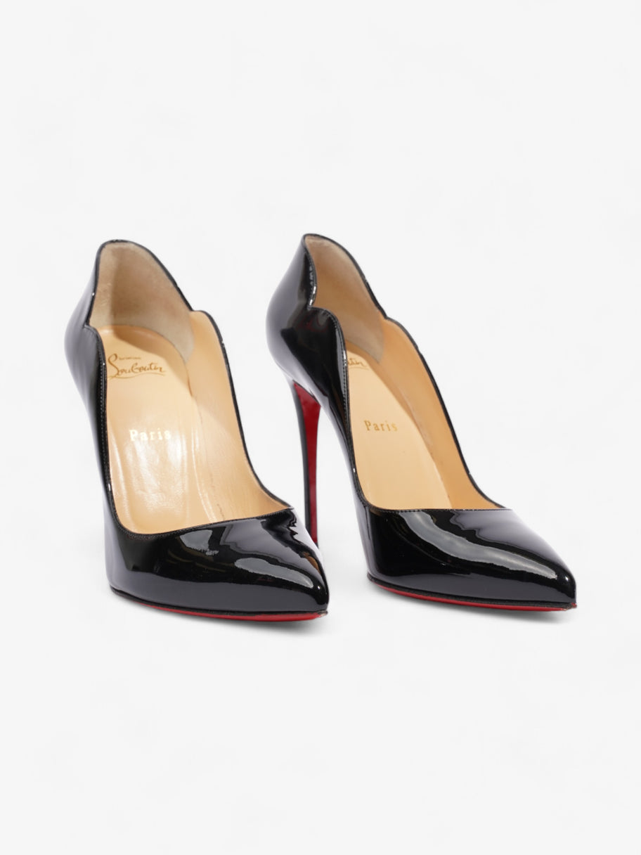 Christian Louboutin Hot Chick 100mm Black Patent Leather EU 39.5 UK 6.5 Image 2