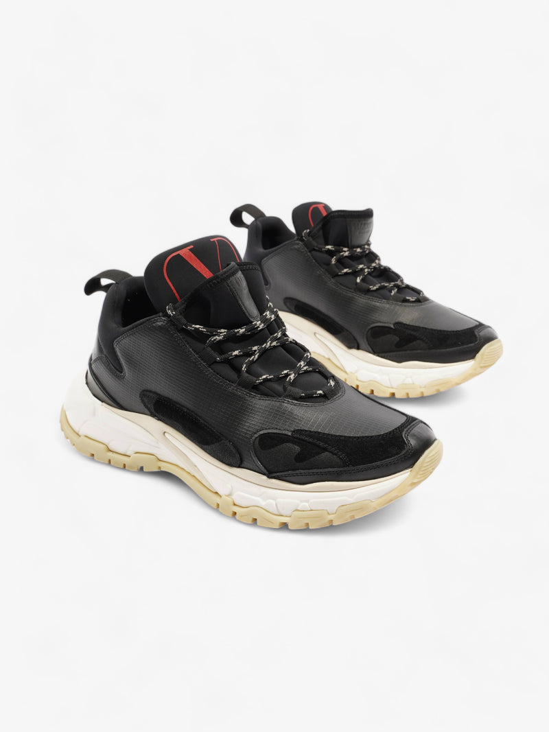  Valentino Trekking Trainer Black / White Suede EU 41 UK 7